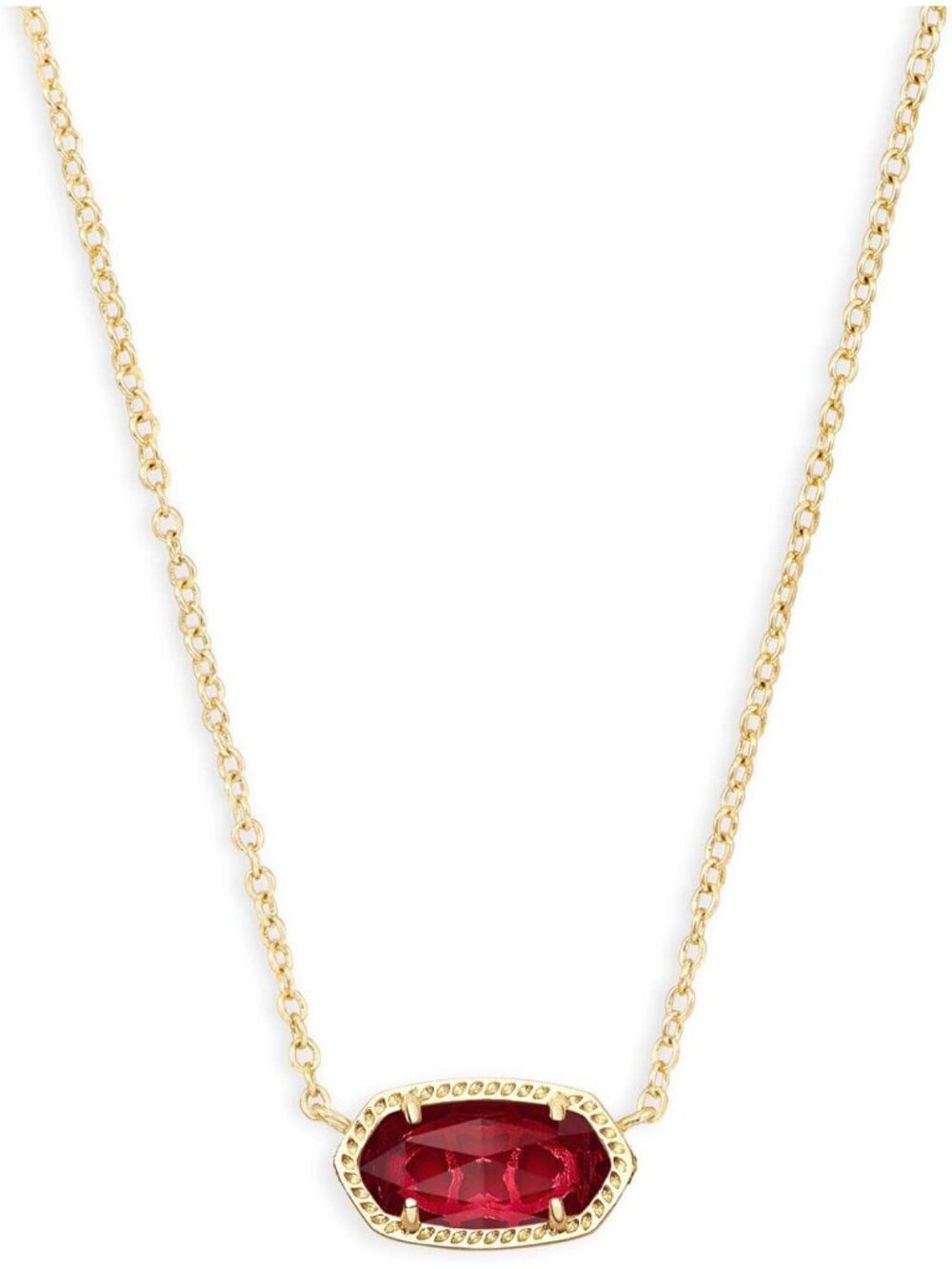 Women's GOLD BERRY CLEAR Curb Scott Elisa Fashion Jewellery Pendant Necklaces
